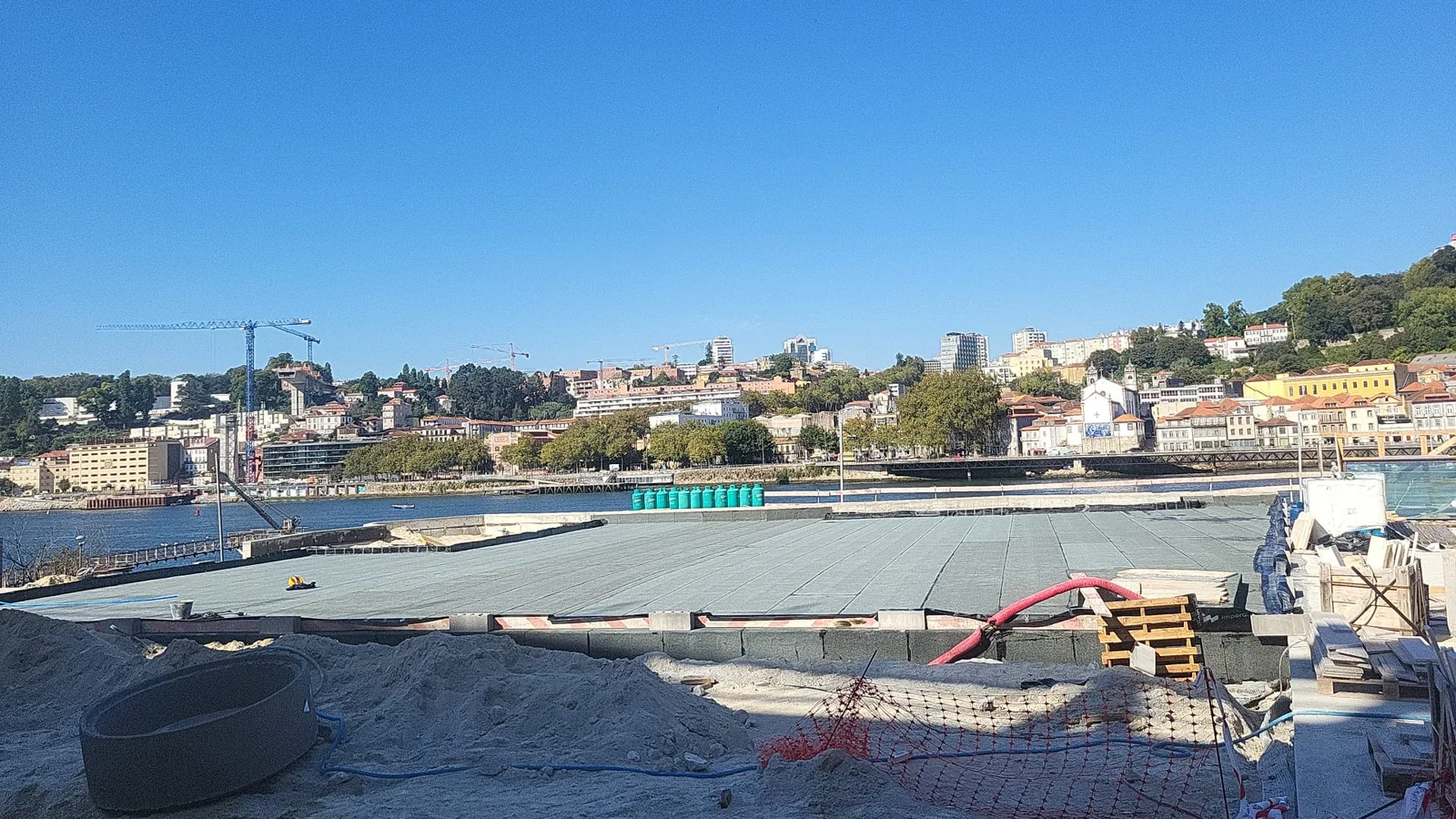 Impermeabilização em área ampla